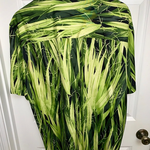 Jos. A. Bank button-up with green plants - Picture 3 of 3